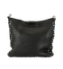 Studded Satchel, £295, Handbags, Black, Leather, Back view